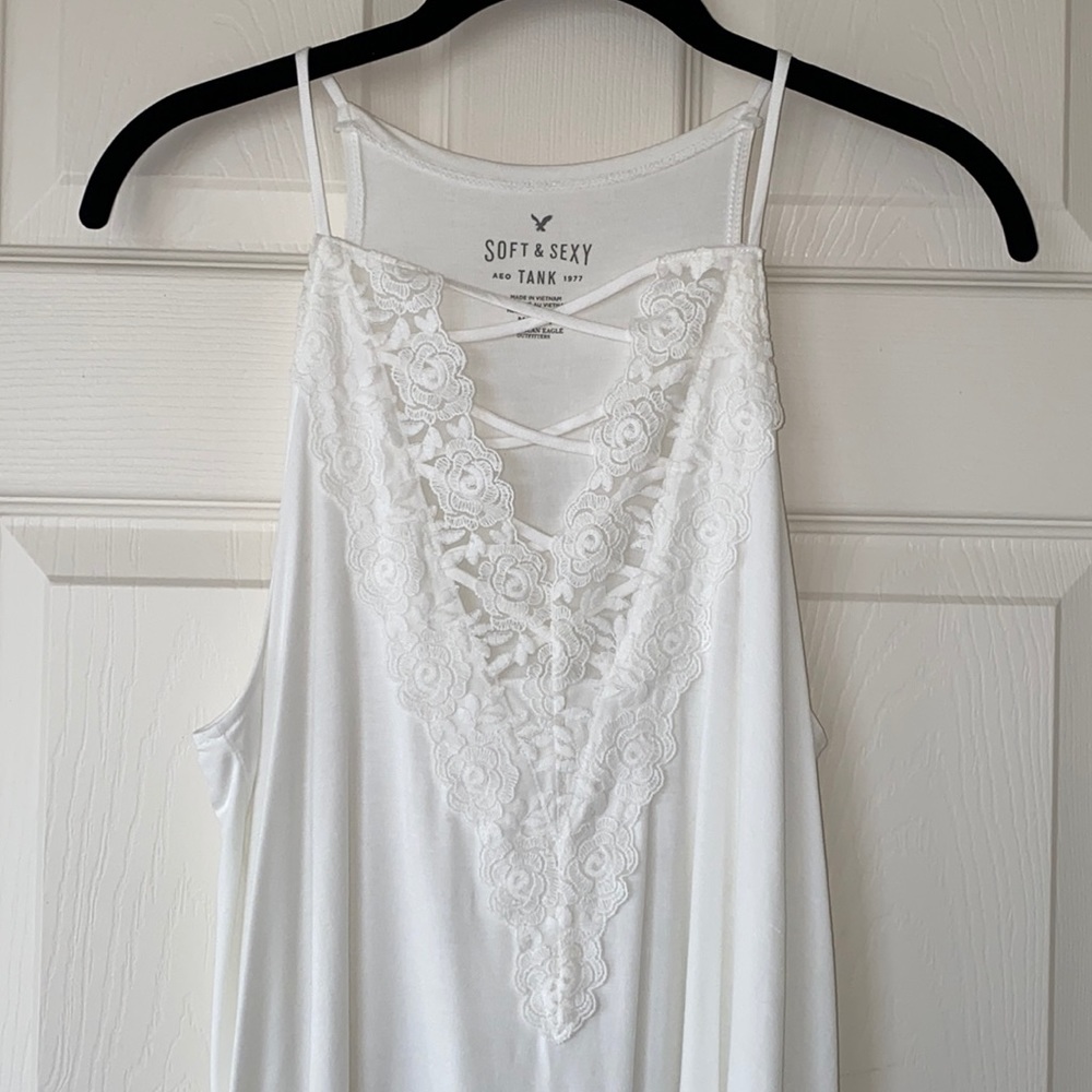 American Eagle White Top